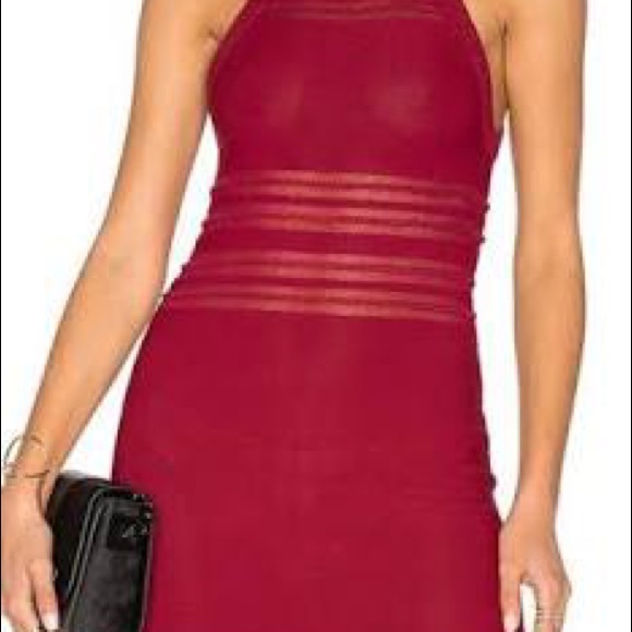 For Love and Lemons Red Knit Tank Dress Irvington - Picture 4 of 11